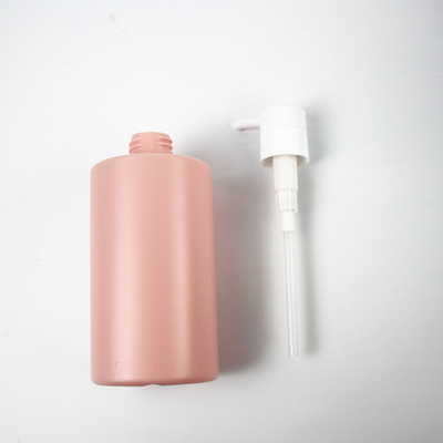 শ্যাম্পু এবং কন্ডিশনার জন্য 500ml HDPE কসমেটিক বোতল হ্যান্ড ওয়াশ বডি মিল্ক বোতল খালি প্লাস্টিকের বোতল
